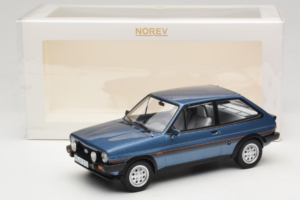 Ford Fiesta XR2 Mk1 Blue Metallic Norev 1:18 182744 Fém – 6. kép a 6-ből