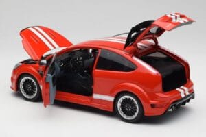 Ford Focus RS LM Classic Edition Race Red 1967 Ford Mk IV Tribute Minichamps 1:18 100080067 Fém – 5. kép a 8-ből