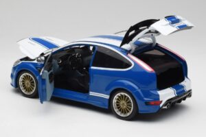 Ford Focus RS Mk2 LM Classic Kék Capri RS2600 Tribute Minichamps 1:18 100080072 Fém – 5. kép a 8-ből