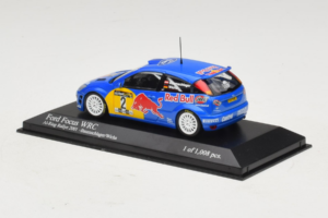 Ford Focus WRC #2 R. Baumgartner / B. Wichs Red Bull Rally Austria 2001 Minichamps 1:43 430008907 Fém – 3. kép a 5-ből