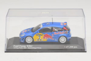 Ford Focus WRC #2 R. Baumgartner / B. Wichs Red Bull Rally Austria 2001 Minichamps 1:43 430008907 Fém – 4. kép a 5-ből