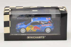 Ford Focus WRC #2 R. Baumgartner / B. Wichs Red Bull Rally Austria 2001 Minichamps 1:43 430008907 Fém – 5. kép a 5-ből