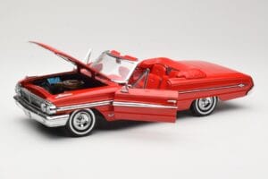 Ford Galaxie 500 Kabrió Piros Sun Star 1:18 1420 Fém – 2. kép a 8-ből