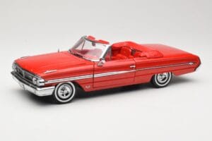 Ford Galaxie 500 Kabrió Piros Sun Star 1:18 1420 Fém