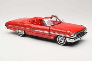 Ford Galaxie 500 Kabrió Piros Sun Star 1:18 1420 Fém – 6. kép a 8-ből