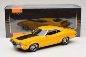 Ford Gran Torino Sport Sárga IXO 1:18 18CMC186 Fém – 6. kép a 6-ből