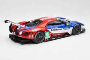 Ford GT GTE Chip Ganassi UK #66 O. Pla / S. Mucke / B. Johnson 24 Hours of Le Mans 2016 Minichamps 1:18 155168666 Fém – 2. kép a 6-ből