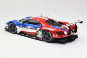 Ford GT GTE Chip Ganassi UK #66 O. Pla / S. Mucke / B. Johnson 24 Hours of Le Mans 2016 Minichamps 1:18 155168666 Fém – 5. kép a 6-ből