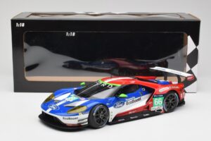 Ford GT GTE Chip Ganassi UK #66 O. Pla / S. Mucke / B. Johnson 24 Hours of Le Mans 2016 Minichamps 1:18 155168666 Fém – 6. kép a 6-ből