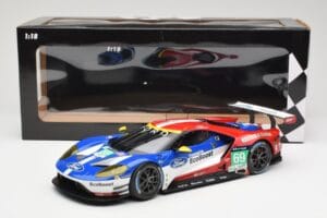 Ford GT GTE Chip Ganassi USA #69 R. Briscoe / R. Westbrook / S. Dixon 24 Hours of Le Mans 2016 Minichamps 1:18 155168669 Fém – 6. kép a 6-ből