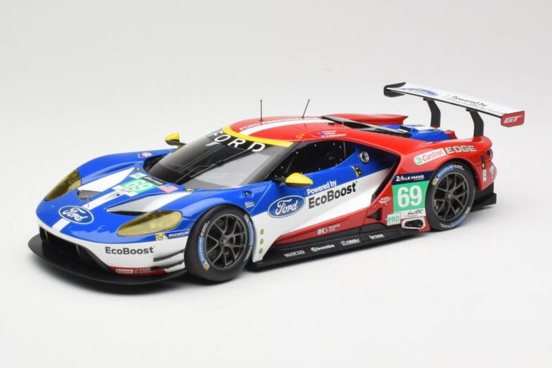Ford GT GTE Chip Ganassi USA #69 R. Briscoe / R. Westbrook / S. Dixon 24 Hours of Le Mans 2016 Minichamps 1:18 155168669 Fém