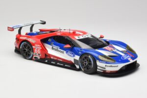 Ford GT #68 D. Muller / J. Hand / S. Bourdais LMGTE Pro Winner 24 Hours of Le Mans 2016 Minichamps 1:18 4012138143098 Fém – 4. kép a 6-ből