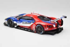 Ford GT #68 D. Muller / J. Hand / S. Bourdais LMGTE Pro Winner 24 Hours of Le Mans 2016 Minichamps 1:18 4012138143098 Fém – 5. kép a 6-ből