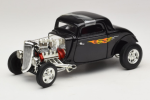 Ford Hot Rod Fekete Rydell High Grease ERTL 1:18 36602 Fém