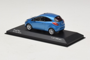 Ford Ka Blue Metallic Minichamps 1:43 400088202 Fém – 3. kép a 4-ből