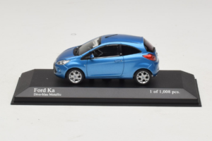 Ford Ka Blue Metallic Minichamps 1:43 400088202 Fém