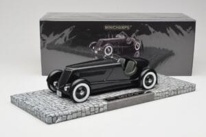 Ford Model 40 Special Speedster Sötétszürke Minichamps 1:18 107082040 Gyanta – 6. kép a 6-ből