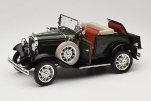 Ford Model A Sötétzöld Motor City 1:18 20003 Fém – 2. kép a 8-ből