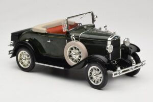 Ford Model A Sötétzöld Motor City 1:18 20003 Fém – 6. kép a 8-ből