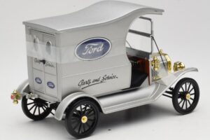 Ford Model T Delivery Truck Ezüst Eagle Collectibles 1:18 430600 Fém – 2. kép a 6-ből