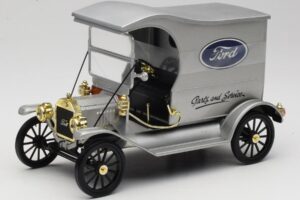 Ford Model T Delivery Truck Ezüst Eagle Collectibles 1:18 430600 Fém