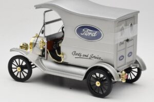 Ford Model T Delivery Truck Ezüst Eagle Collectibles 1:18 430600 Fém – 5. kép a 6-ből