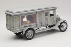 Ford Model T Díszített Faragott Halottaskocsi Precision Miniatures 1:18 PMSC-07G Fém – 3. kép a 8-ből