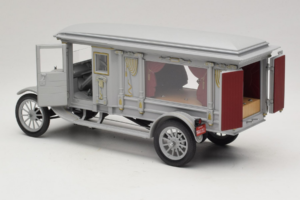 Ford Model T Díszített Faragott Halottaskocsi Precision Miniatures 1:18 PMSC-07G Fém – 5. kép a 8-ből