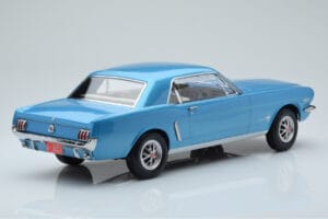 Ford Mustang Coupe Türkiz Norev 1:18 182800 Fém – 2. kép a 6-ből