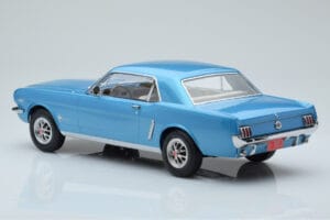 Ford Mustang Coupe Türkiz Norev 1:18 182800 Fém – 5. kép a 6-ből