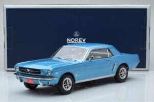 Ford Mustang Coupe Türkiz Norev 1:18 182800 Fém – 6. kép a 6-ből