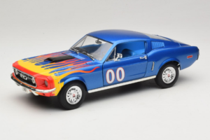 Ford Mustang Cooter's Car Dukes of Hazzard Tomy 1:18 21957P Fém