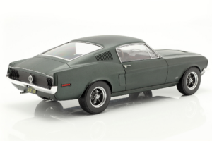 Ford Mustang Fastback Satin Green Metallic Norev 1:12 122702 Fém – 2. kép a 5-ből