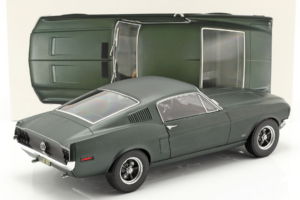 Ford Mustang Fastback Satin Green Metallic Norev 1:12 122702 Fém – 4. kép a 5-ből