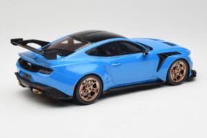 Ford Mustang GTD Antimatter Blue Metallic GT Spirit 1:18 GT473 Gyanta – 2. kép a 6-ből