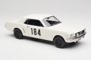 Ford Mustang Hardtop #184 B. Neyret / J. Terramorsi Rally Monte Carlo 1965 Norev 1:18 182801 Fém – 4. kép a 6-ből
