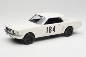 Ford Mustang Hardtop #184 B. Neyret / J. Terramorsi Rally Monte Carlo 1965 Norev 1:18 182801 Fém