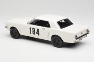 Ford Mustang Hardtop #184 B. Neyret / J. Terramorsi Rally Monte Carlo 1965 Norev 1:18 182801 Fém – 5. kép a 6-ből
