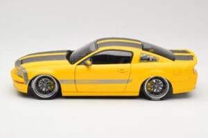 Ford Mustang S197 Cesam by Parotech Sárga Norev 1:18 182700 Fém – 4. kép a 8-ből