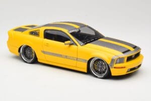 Ford Mustang S197 Cesam by Parotech Sárga Norev 1:18 182700 Fém – 6. kép a 8-ből