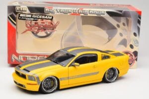 Ford Mustang S197 Cesam by Parotech Sárga Norev 1:18 182700 Fém – 8. kép a 8-ből
