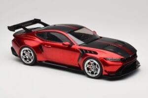 Ford Mustang S650 GTD Dark Red Metallic IXO 1:18 MCG18577 Fém – 4. kép a 6-ből