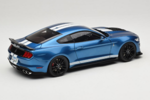 Ford Mustang Shelby GT500 S550 Atlas Blue Metallic IXO 1:18 18RDC244-FO Fém – 3. kép a 8-ből