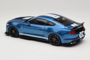 Ford Mustang Shelby GT500 S550 Atlas Blue Metallic IXO 1:18 18RDC244-FO Fém – 7. kép a 8-ből
