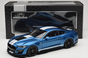 Ford Mustang Shelby GT500 S550 Atlas Blue Metallic IXO 1:18 18RDC244-FO Fém – 8. kép a 8-ből