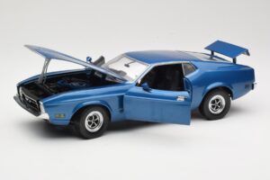 Ford Mustang SportsRoof Kék Sun Star 1:18 3612 Fém – 2. kép a 8-ből