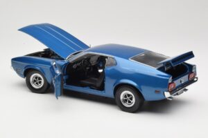 Ford Mustang SportsRoof Kék Sun Star 1:18 3612 Fém – 5. kép a 8-ből