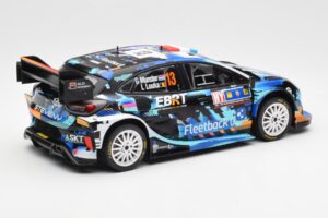 Ford Puma Rally1 #13 G. Munster / L. Louka Rally Central Europe 2023 IXO 1:18 18RMC188 Fém – 2. kép a 6-ből