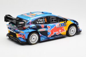 Ford Puma Rally1 #8 O. Tanak / M. Jarveoja 3rd Rally Central Europe 2023 IXO 1:18 18RMC187 Fém – 2. kép a 6-ből