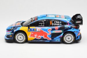 Ford Puma Rally1 #8 O. Tanak / M. Jarveoja 3rd Rally Central Europe 2023 IXO 1:18 18RMC187 Fém – 3. kép a 6-ből